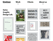 Tablet Screenshot of emphase.ch